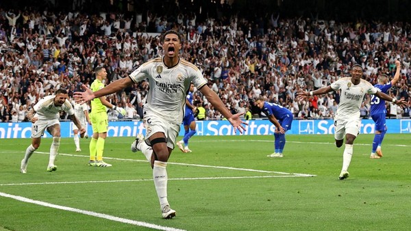Southgate Tak Terkejut Bellingham Subur di Real Madrid - foto dokdetikcom