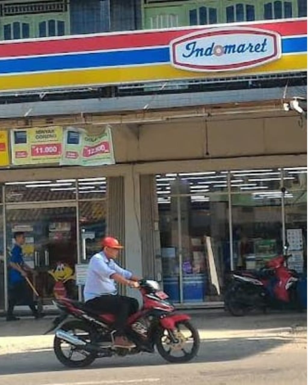 Dugaan Percobaan Pencurian Motor Karyawan Indomaret, Pelaku Masih Misterius