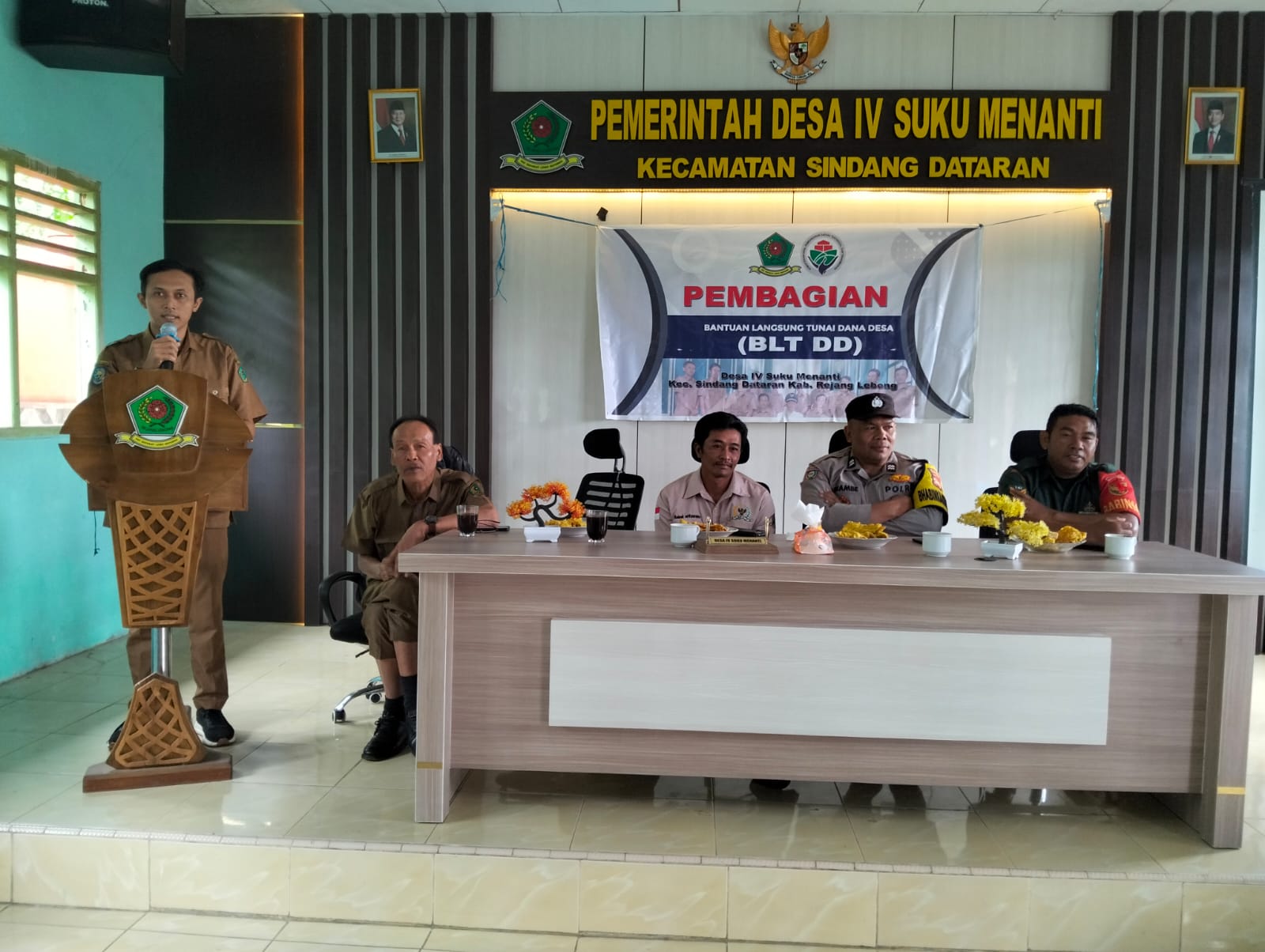 Pemdes 4 Suku Menanti Gelar Titik Nol Pembangunan Dana Desa 2025