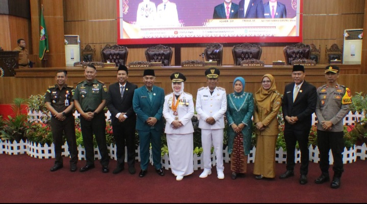 DPRD Musi Rawas Gelar Paripurna Perdana Sambut Pidato Bupati dan Wabup Terlantik